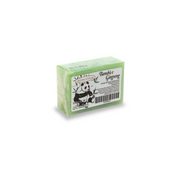 Saponetta naturale per viso e corpo con estratto di bambù per pelli secche e ad azione tonica energizzante. Sapone artigianale a base di olio di cocco e principi attivi naturali